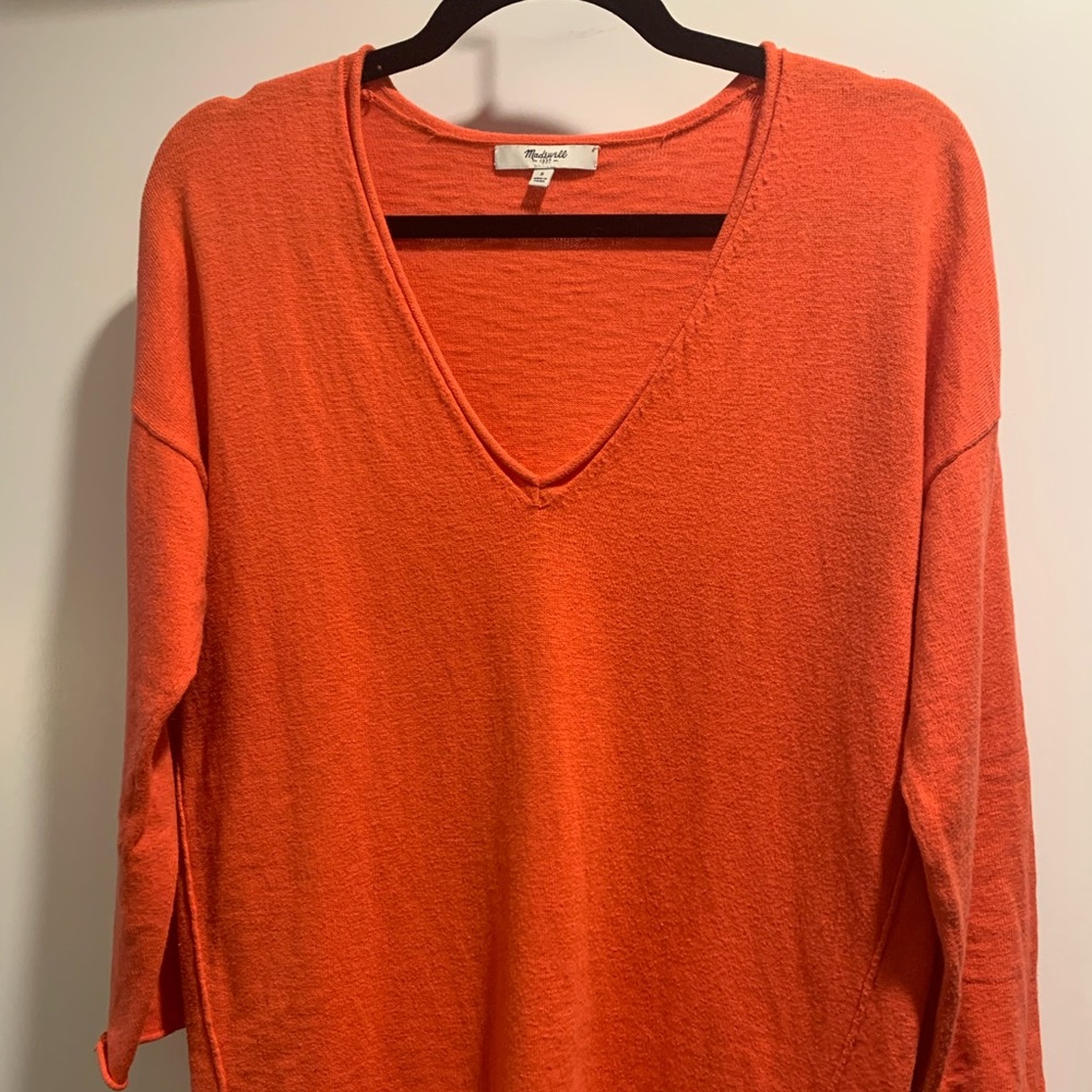 Madewell 3/4 Sleeve Sweater